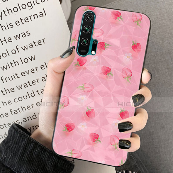 Custodia Silicone Gel Morbida Fiori Cover K03 per Huawei Honor 20 Pro