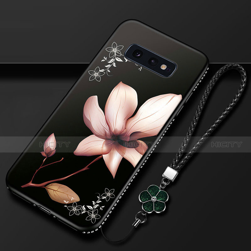 Custodia Silicone Gel Morbida Fiori Cover per Samsung Galaxy S10e