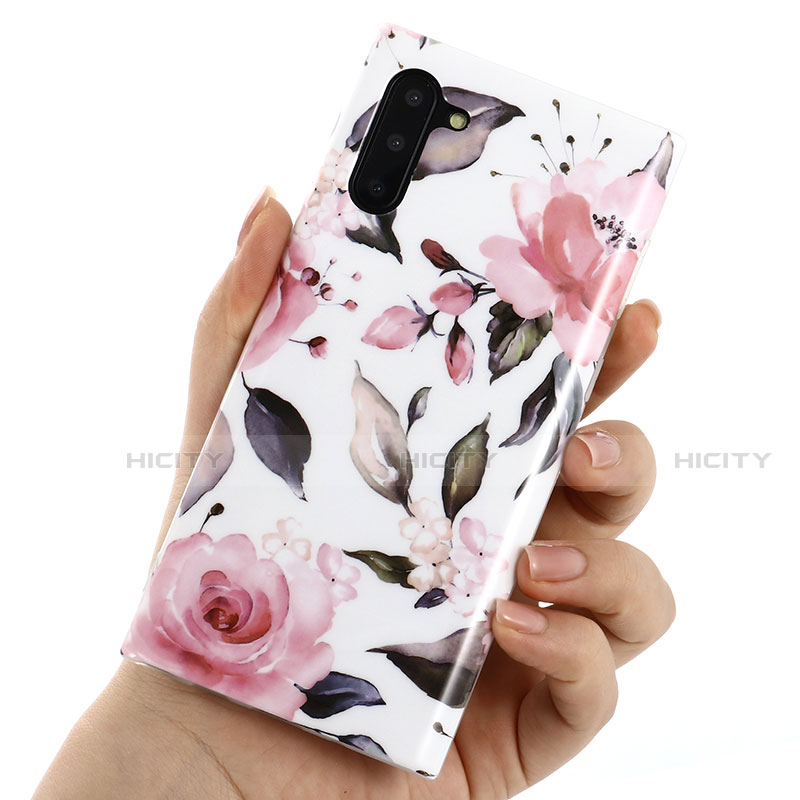 Custodia Silicone Gel Morbida Fiori Cover S03 per Samsung Galaxy Note 10 5G