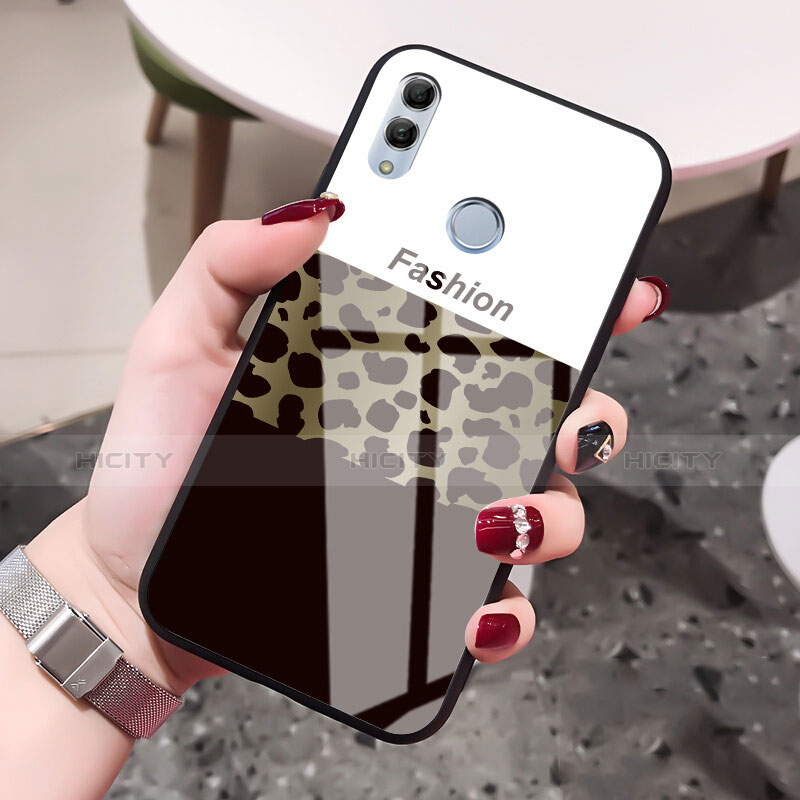 Custodia Silicone Laterale Fantasia Modello Specchio Cover per Huawei Honor 10 Lite Multicolore