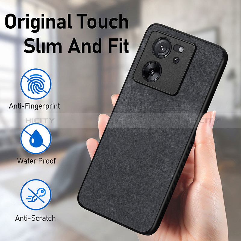 Custodia Silicone Morbida In Pelle Cover AD1 per Xiaomi Mi 13T 5G