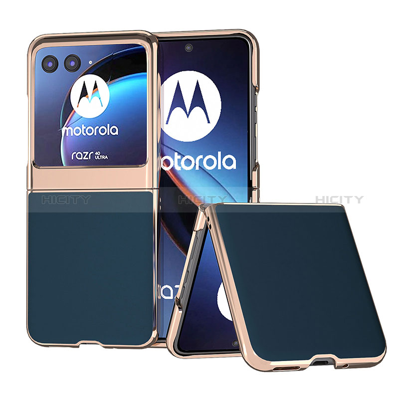 Custodia Silicone Morbida In Pelle Cover B01H per Motorola Moto Razr 40 Ultra 5G