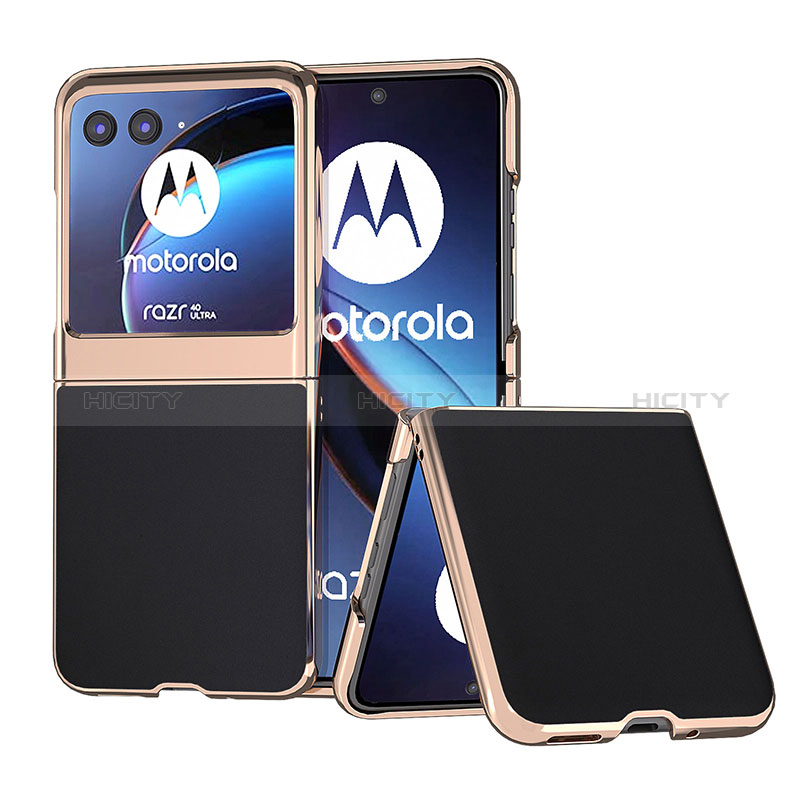 Custodia Silicone Morbida In Pelle Cover B01H per Motorola Moto Razr 40 Ultra 5G