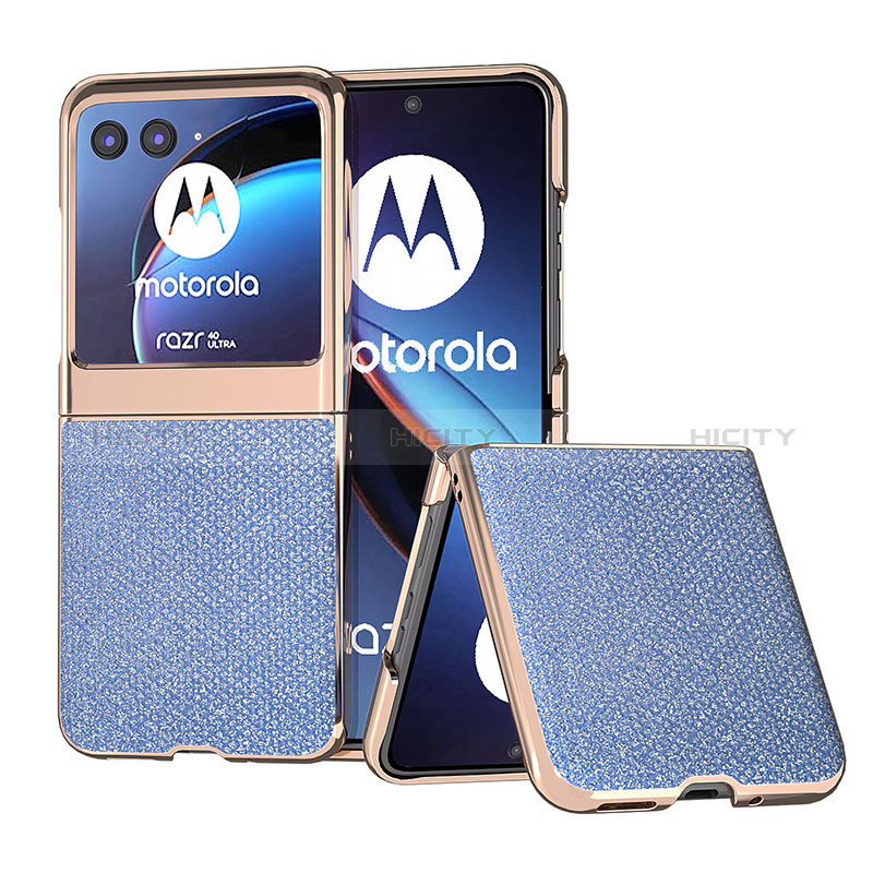 Custodia Silicone Morbida In Pelle Cover B02H per Motorola Moto Razr 40 Ultra 5G