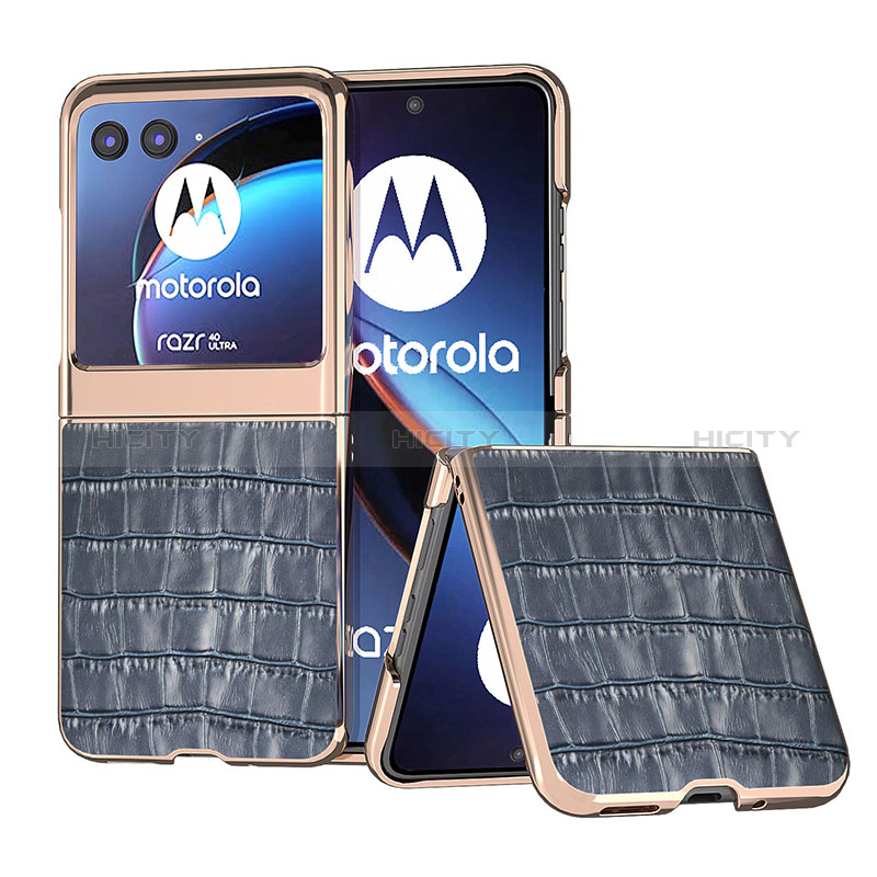 Custodia Silicone Morbida In Pelle Cover B08H per Motorola Moto Razr 40 Ultra 5G