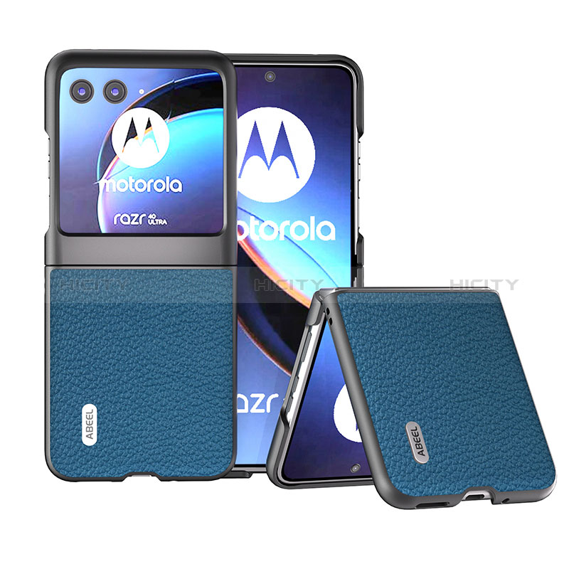 Custodia Silicone Morbida In Pelle Cover B10H per Motorola Moto Razr 40 Ultra 5G