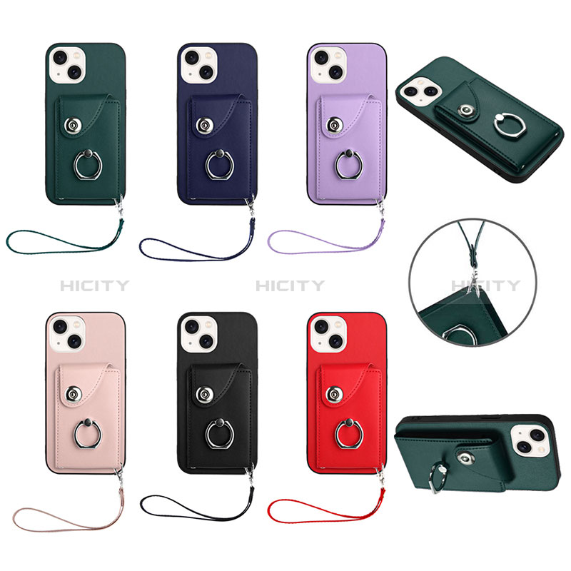 Custodia Silicone Morbida In Pelle Cover BF1 per Apple iPhone 14 Plus