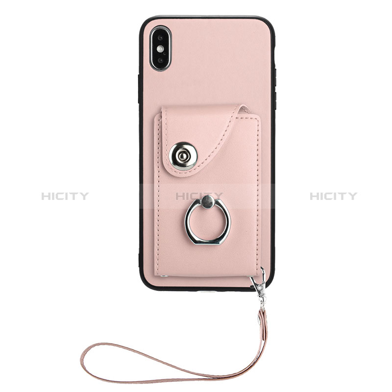 Custodia Silicone Morbida In Pelle Cover BF1 per Apple iPhone X