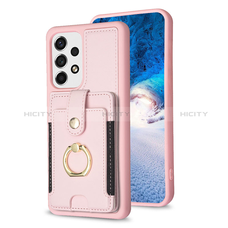 Custodia Silicone Morbida In Pelle Cover BF1 per Samsung Galaxy A53 5G