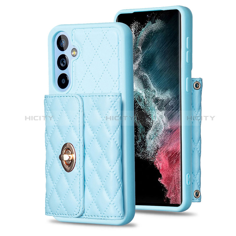 Custodia Silicone Morbida In Pelle Cover BF1 per Samsung Galaxy A54 5G