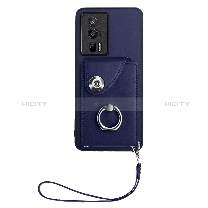 Custodia Silicone Morbida In Pelle Cover BF1 per Xiaomi Redmi K60 5G