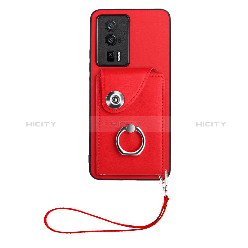 Custodia Silicone Morbida In Pelle Cover BF1 per Xiaomi Redmi K60 5G