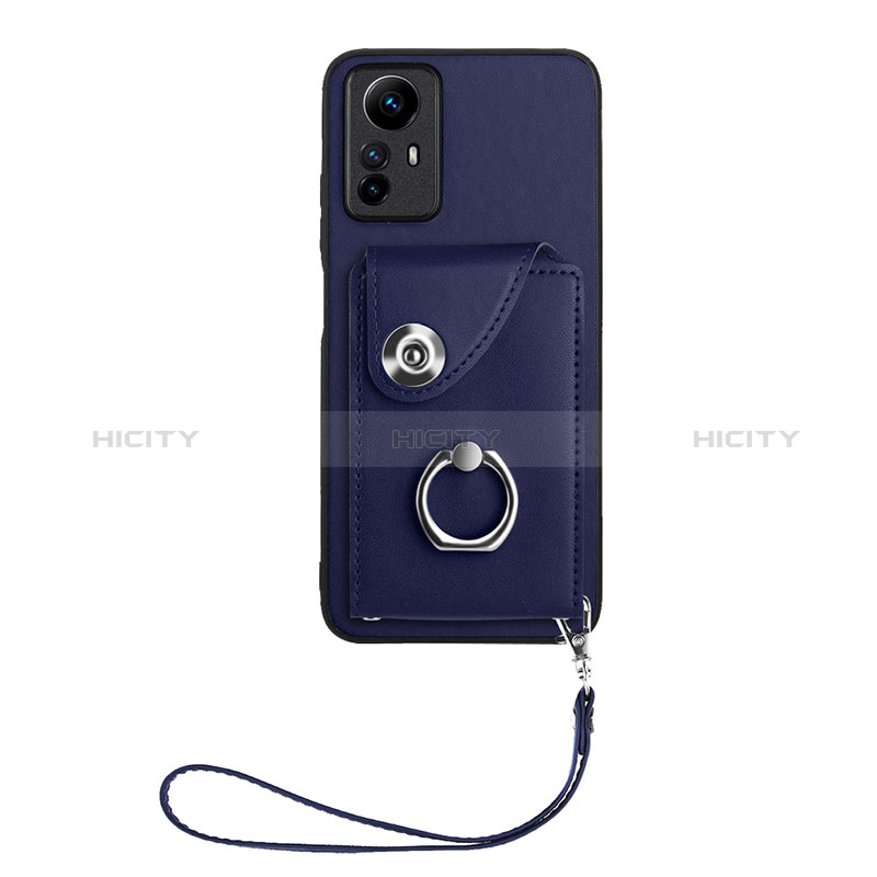 Custodia Silicone Morbida In Pelle Cover BF1 per Xiaomi Redmi Note 12S