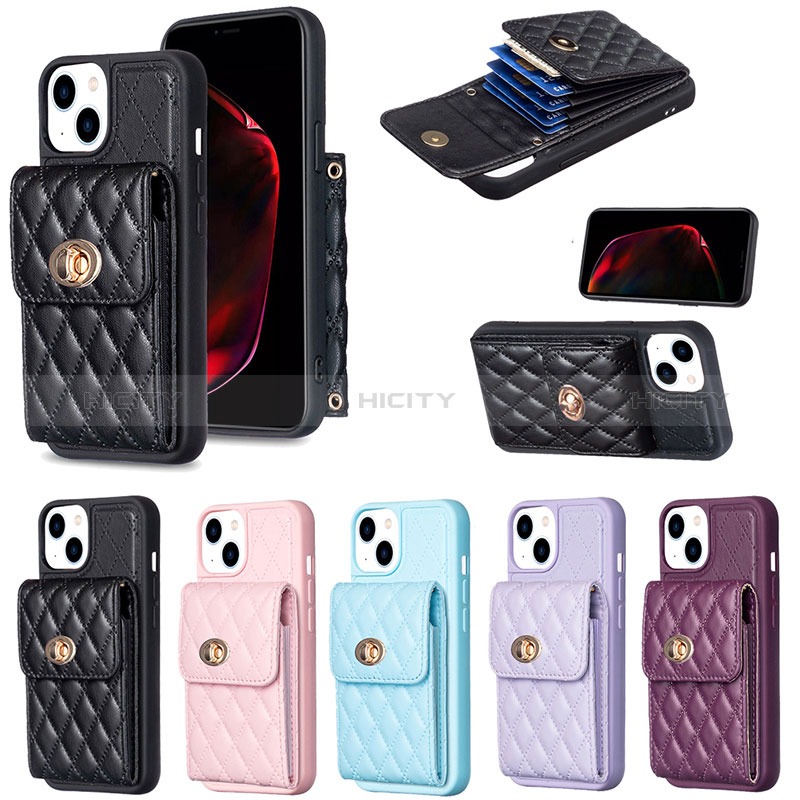 Custodia Silicone Morbida In Pelle Cover BF2 per Apple iPhone 13