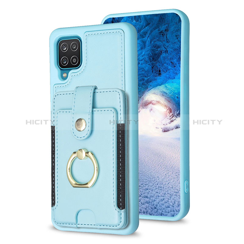 Custodia Silicone Morbida In Pelle Cover BF2 per Samsung Galaxy A12 5G