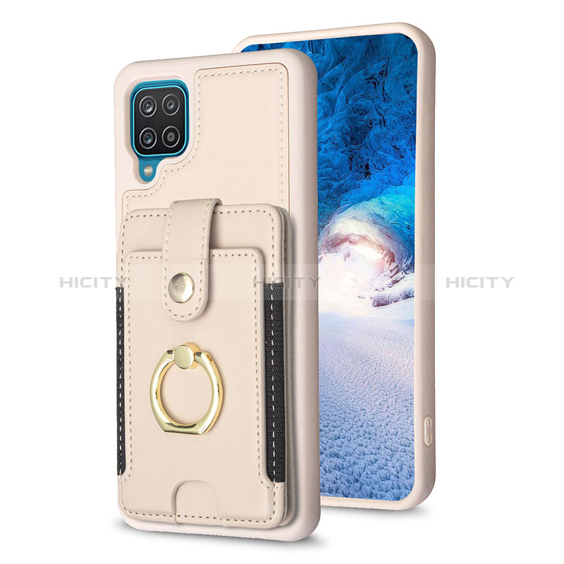 Custodia Silicone Morbida In Pelle Cover BF2 per Samsung Galaxy M12