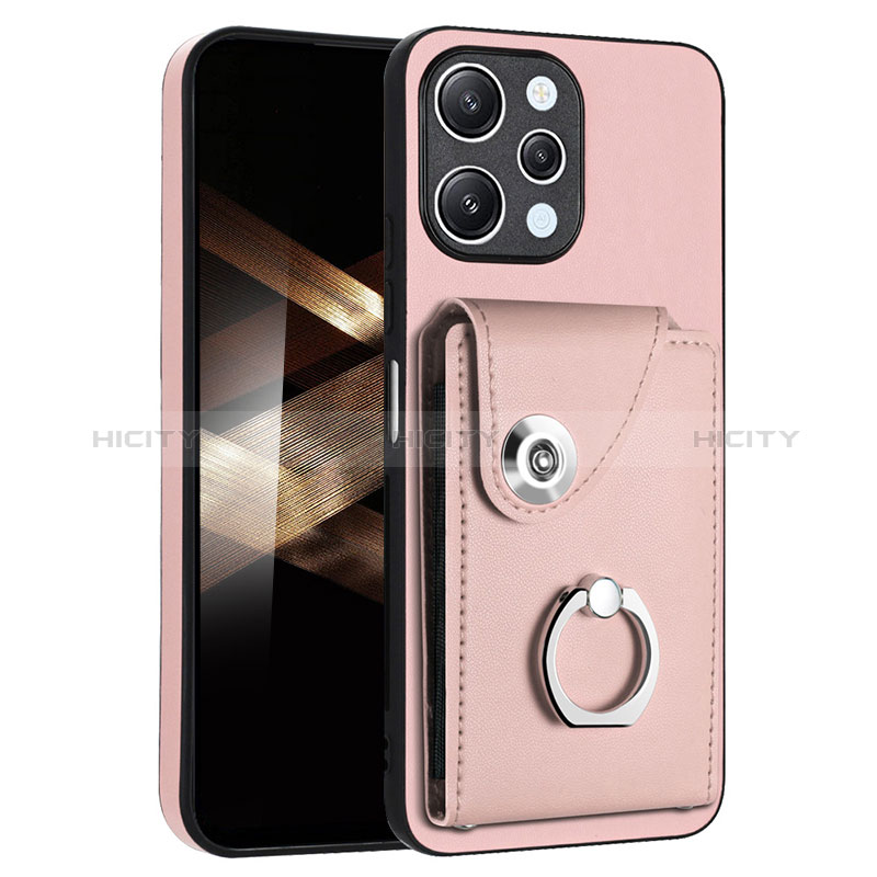 Custodia Silicone Morbida In Pelle Cover BF2 per Xiaomi Poco M6 Pro 5G