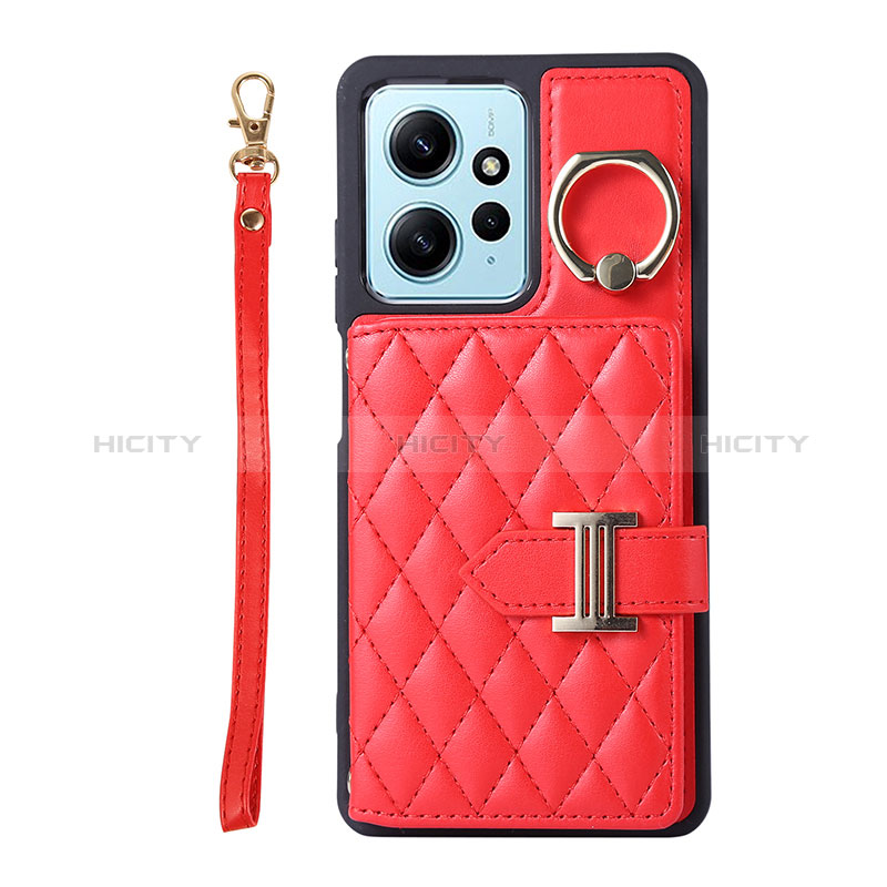 Custodia Silicone Morbida In Pelle Cover BF2 per Xiaomi Redmi Note 12 4G