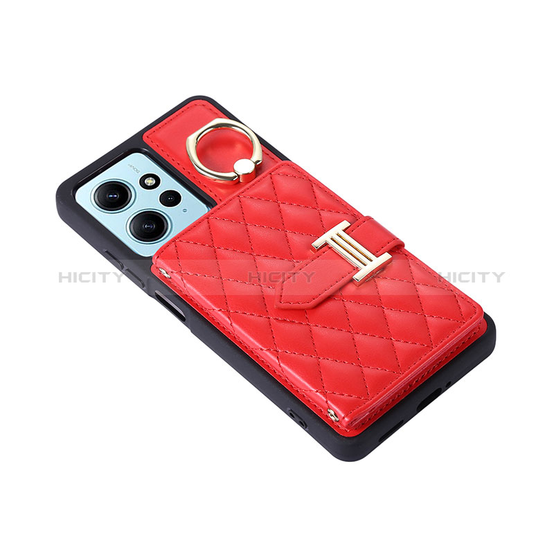 Custodia Silicone Morbida In Pelle Cover BF2 per Xiaomi Redmi Note 12 4G