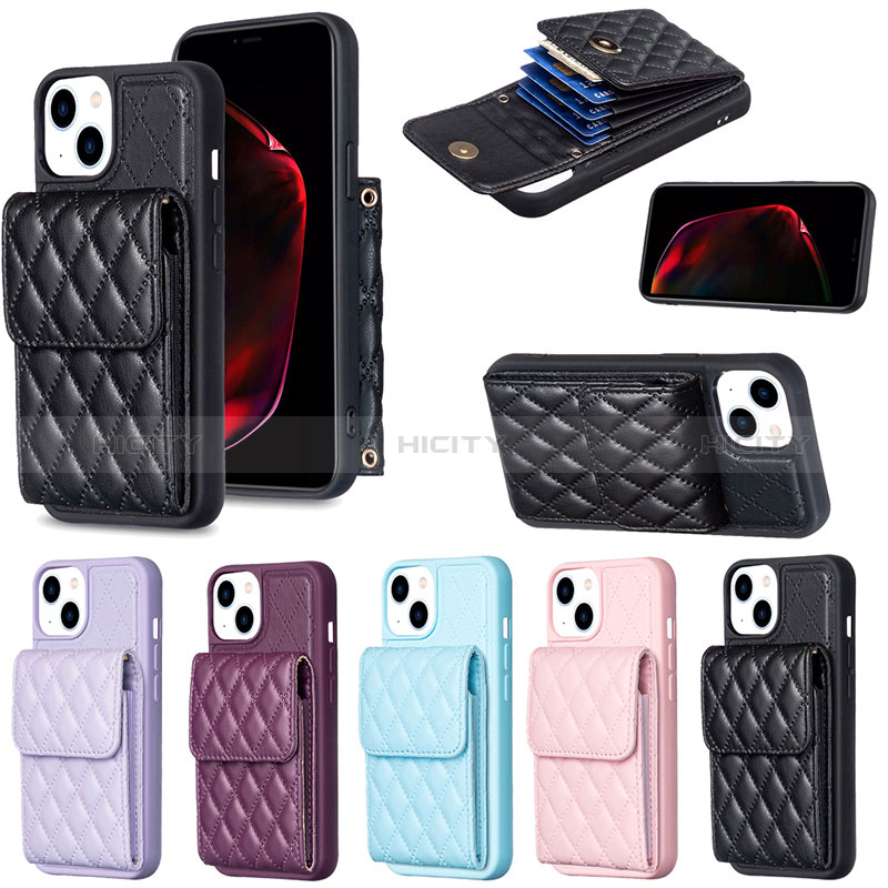 Custodia Silicone Morbida In Pelle Cover BF3 per Apple iPhone 14 Plus