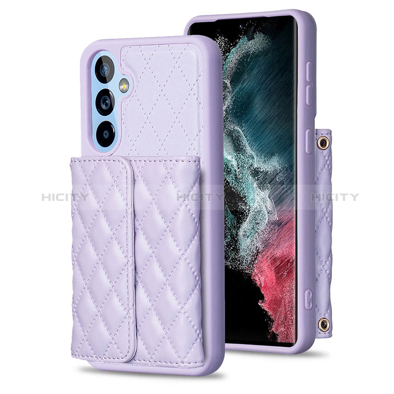 Custodia Silicone Morbida In Pelle Cover BF3 per Samsung Galaxy A54 5G