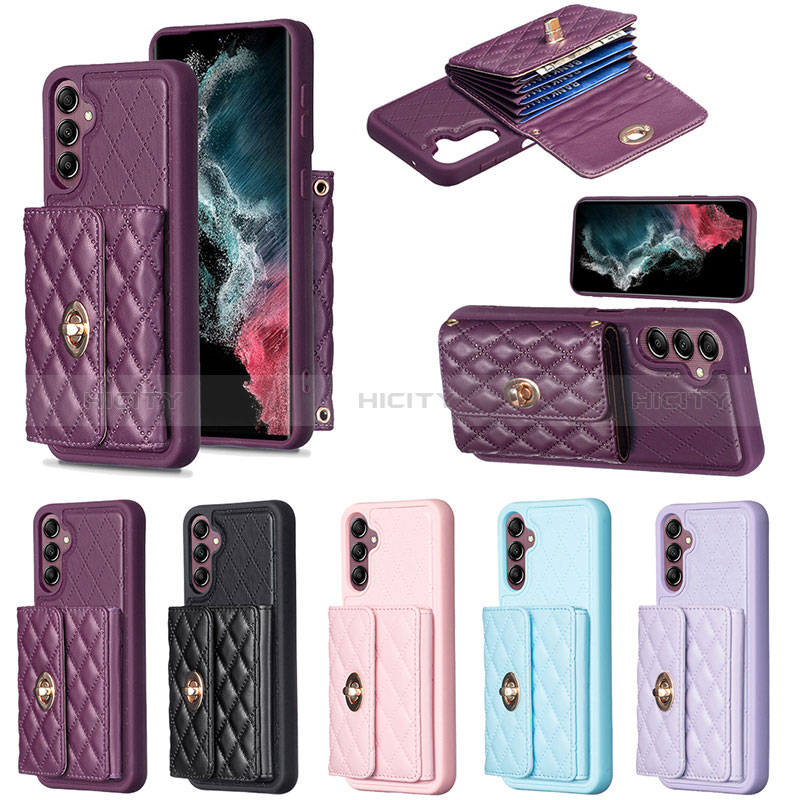 Custodia Silicone Morbida In Pelle Cover BF4 per Samsung Galaxy A14 4G