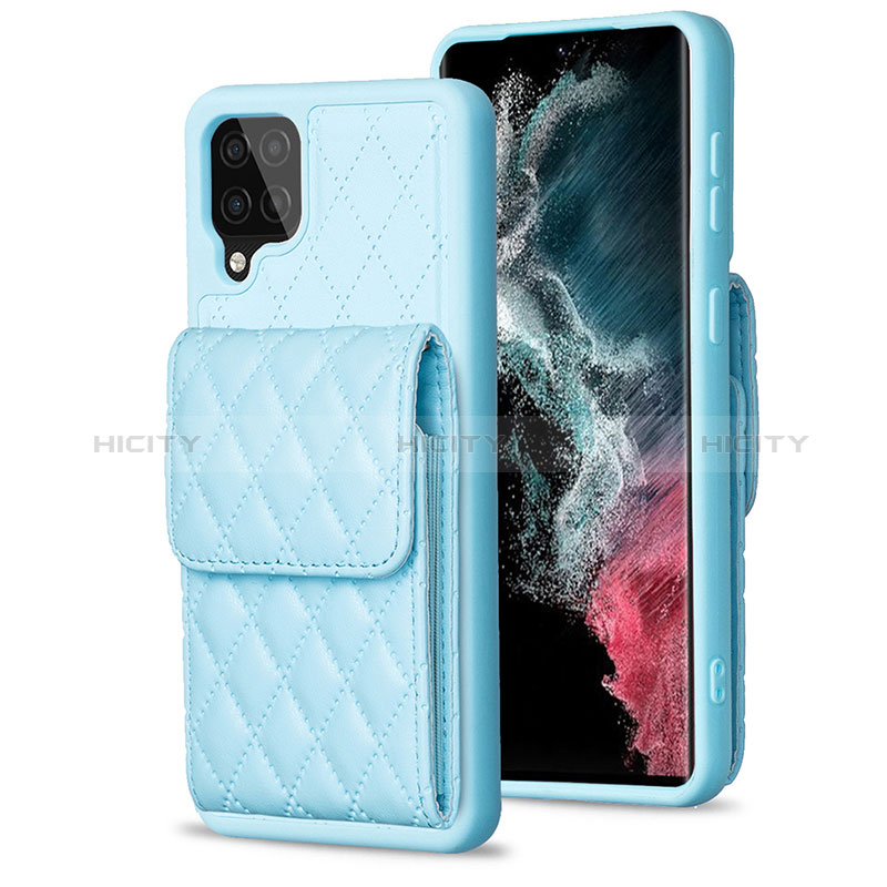 Custodia Silicone Morbida In Pelle Cover BF6 per Samsung Galaxy A12