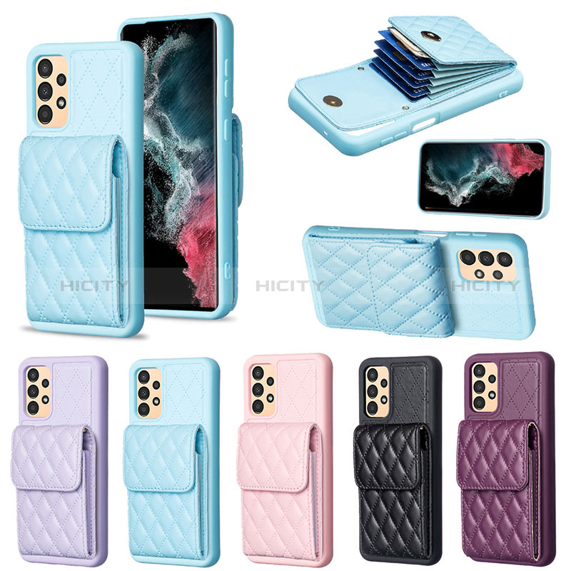 Custodia Silicone Morbida In Pelle Cover BF6 per Samsung Galaxy A13 4G