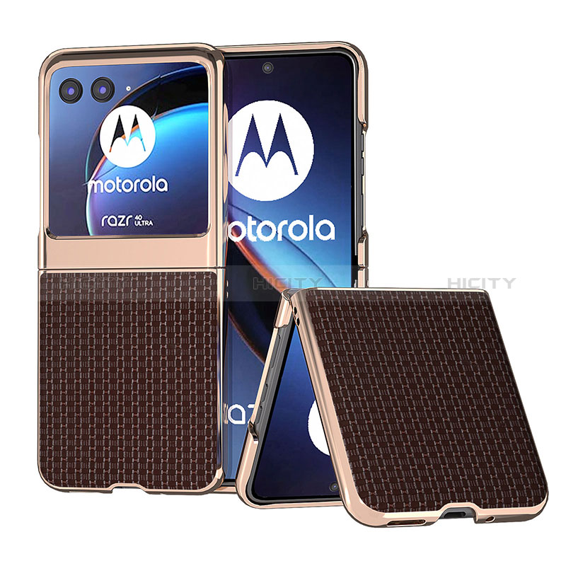 Custodia Silicone Morbida In Pelle Cover BH10 per Motorola Moto Razr 40 Ultra 5G