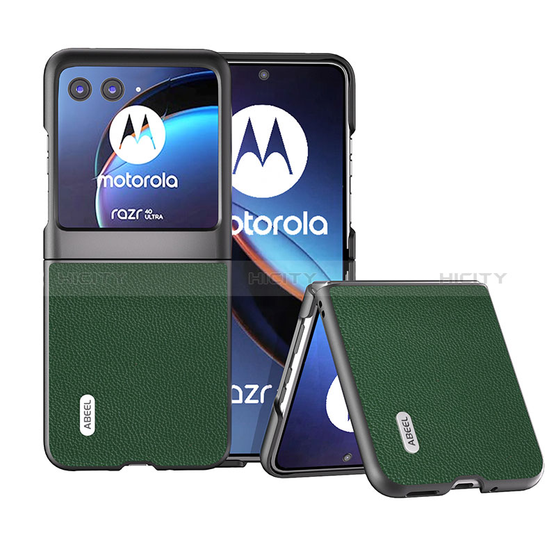 Custodia Silicone Morbida In Pelle Cover BH3 per Motorola Moto Razr 40 Ultra 5G