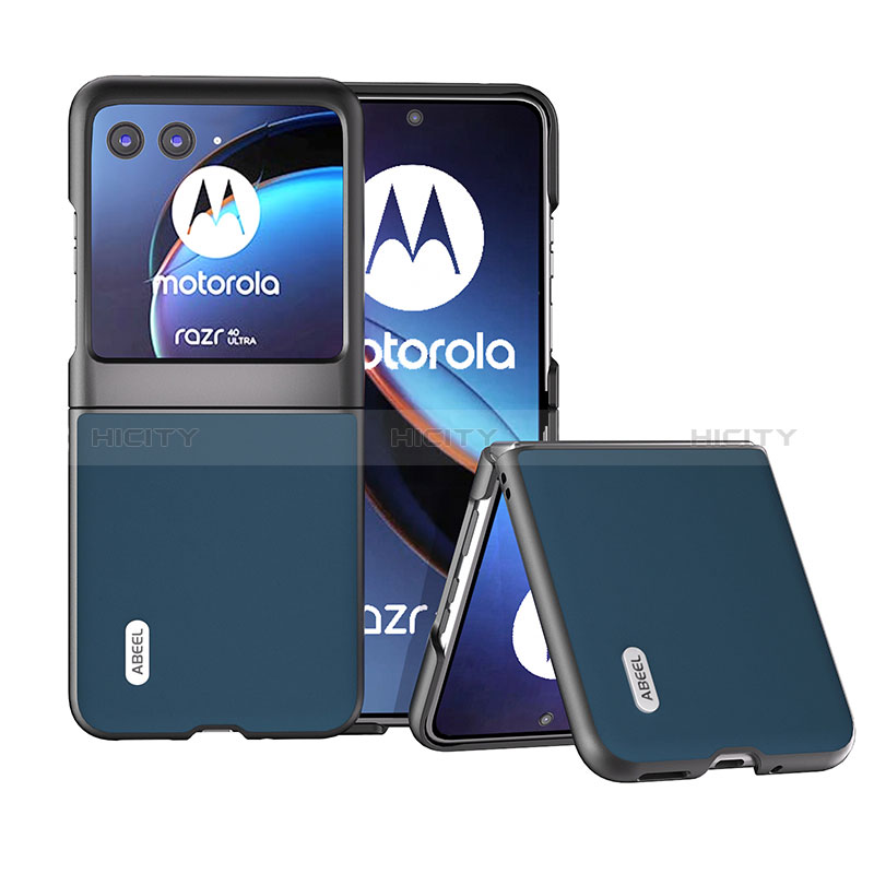 Custodia Silicone Morbida In Pelle Cover BH5 per Motorola Moto Razr 40 Ultra 5G