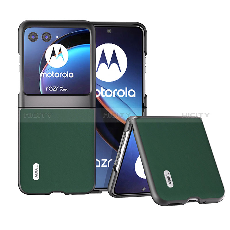 Custodia Silicone Morbida In Pelle Cover BH5 per Motorola Moto Razr 40 Ultra 5G