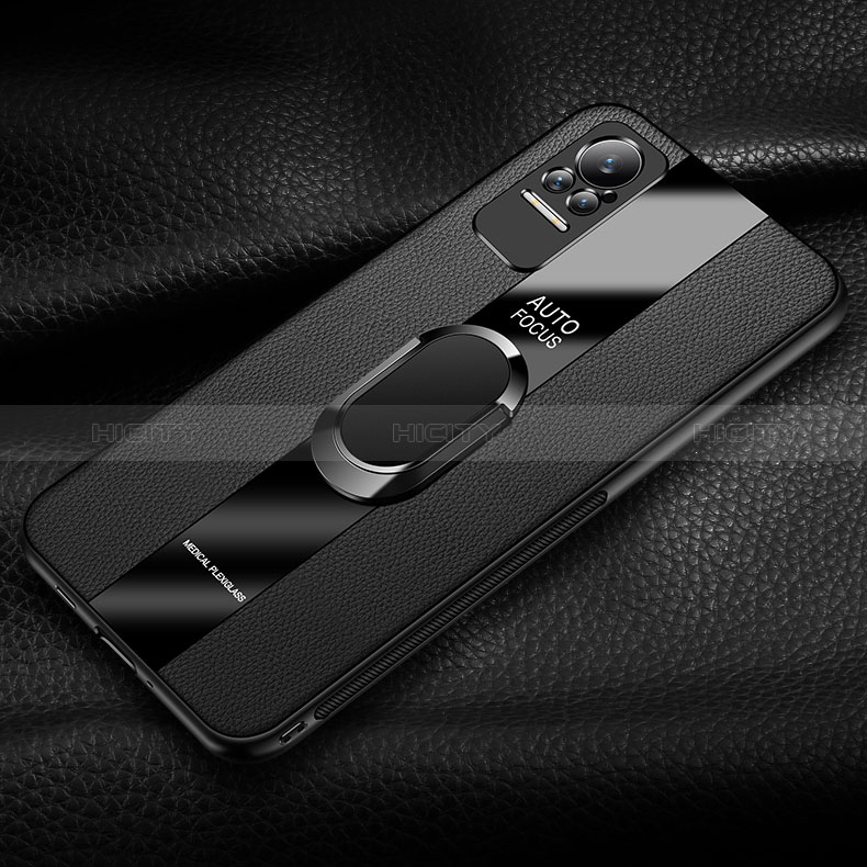 Custodia Silicone Morbida In Pelle Cover con Magnetico Anello Supporto PB1 per Xiaomi Civi 5G