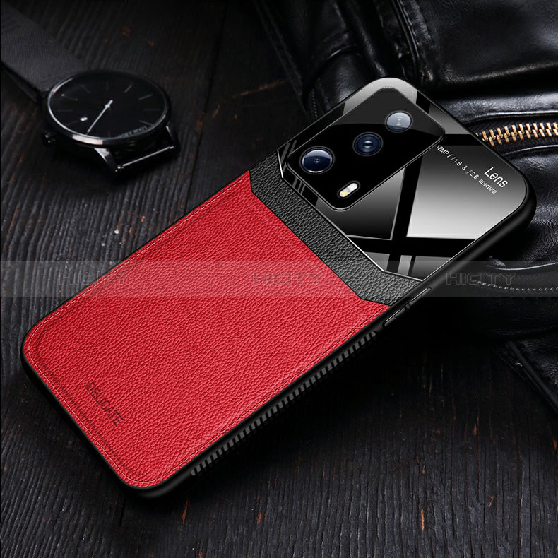 Custodia Silicone Morbida In Pelle Cover con Magnetico FL2 per Xiaomi Mi 12 Lite NE 5G