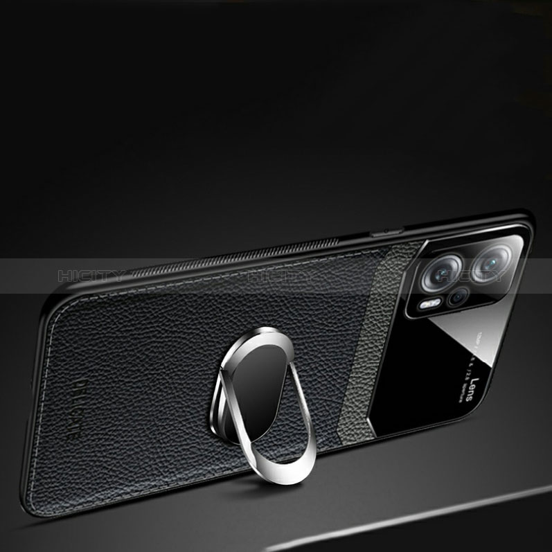 Custodia Silicone Morbida In Pelle Cover con Magnetico FL2 per Xiaomi Poco X4 GT 5G