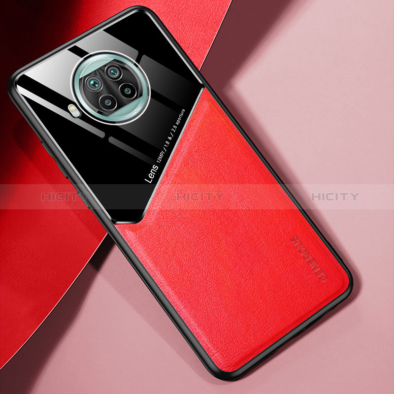 Custodia Silicone Morbida In Pelle Cover con Magnetico per Xiaomi Mi 10i 5G