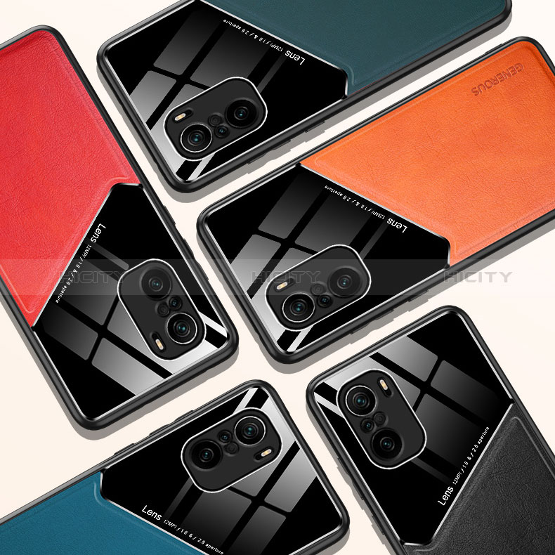 Custodia Silicone Morbida In Pelle Cover con Magnetico per Xiaomi Mi 11X Pro 5G