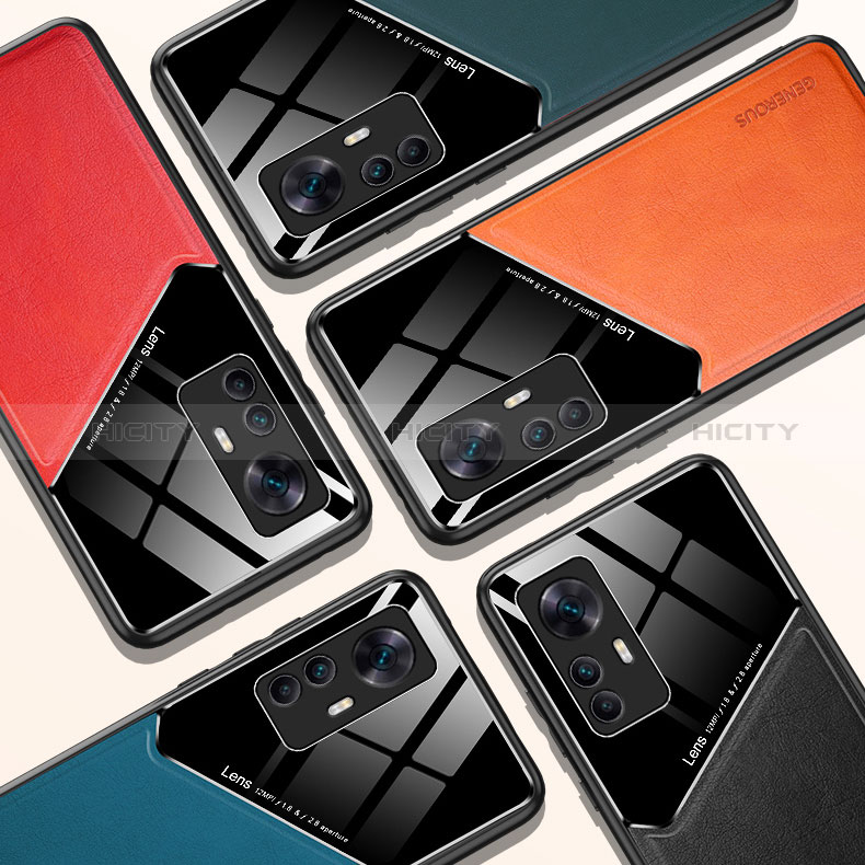 Custodia Silicone Morbida In Pelle Cover con Magnetico per Xiaomi Mi 12T 5G