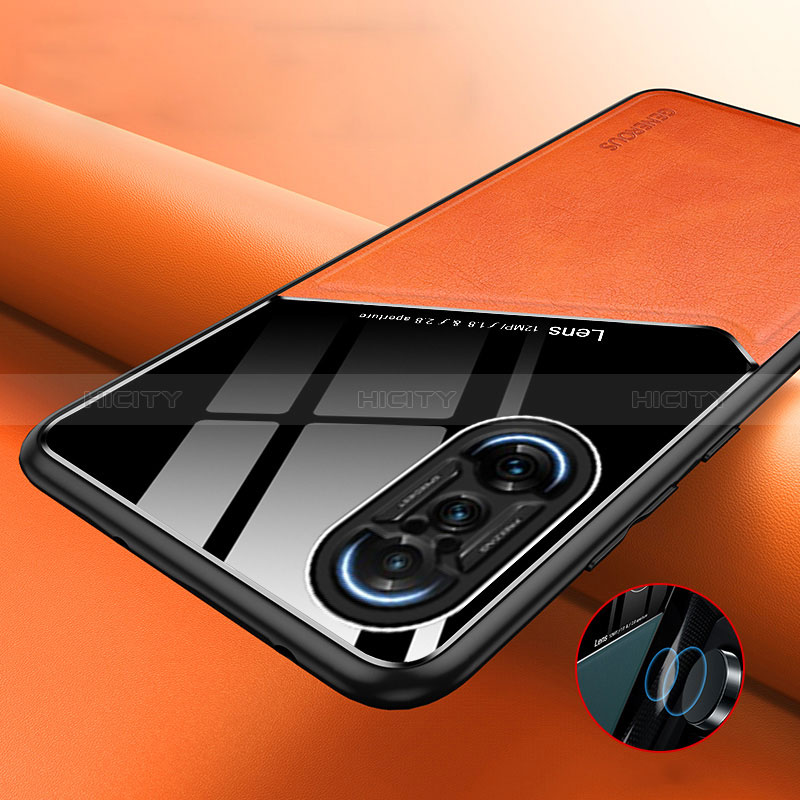 Custodia Silicone Morbida In Pelle Cover con Magnetico per Xiaomi Poco F3 GT 5G