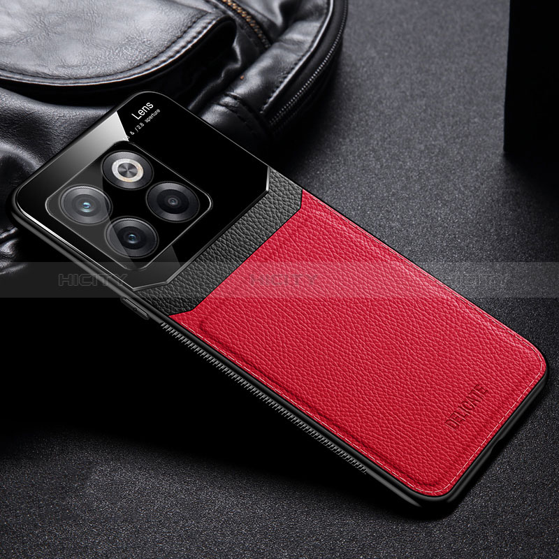 Custodia Silicone Morbida In Pelle Cover FL1 per OnePlus 10T 5G