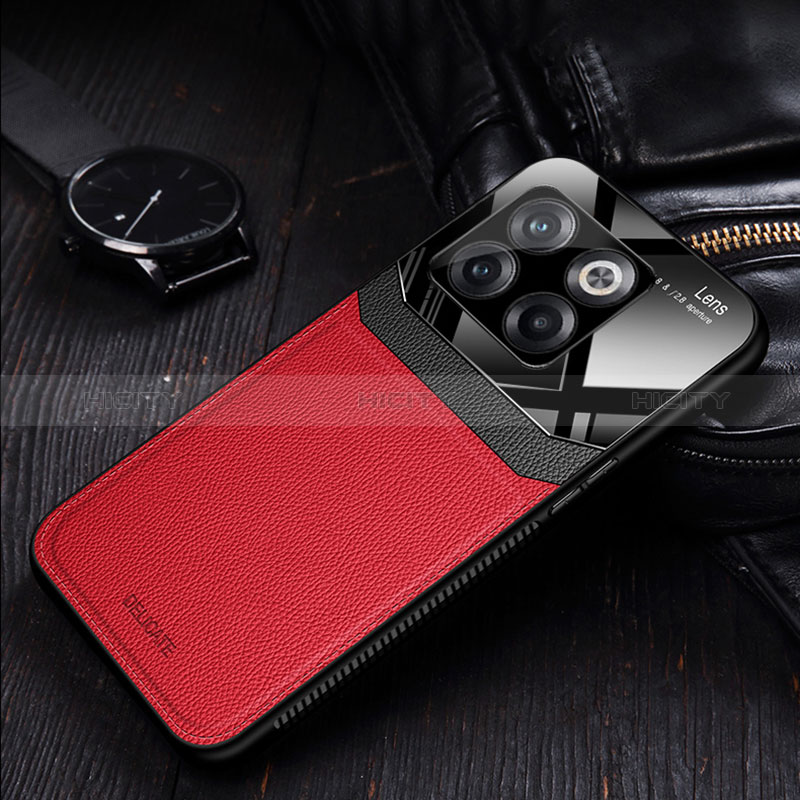 Custodia Silicone Morbida In Pelle Cover FL1 per OnePlus 10T 5G