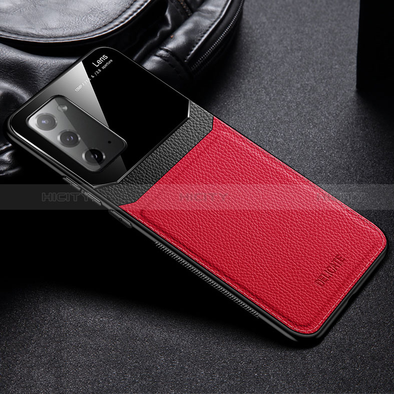 Custodia Silicone Morbida In Pelle Cover FL1 per Samsung Galaxy Note 20 5G