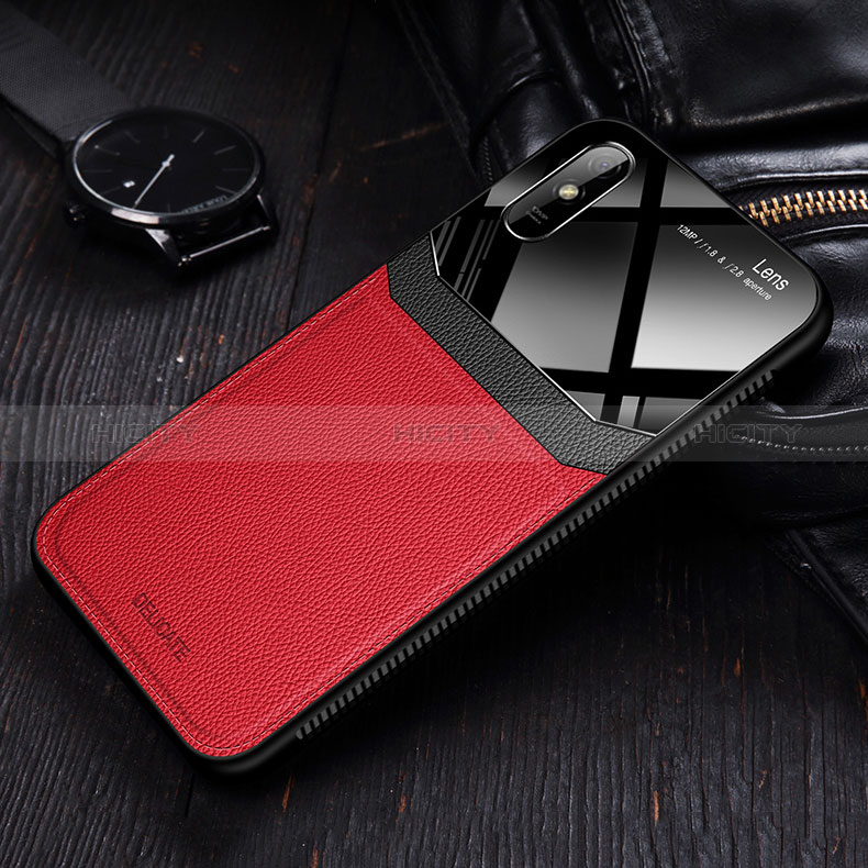 Custodia Silicone Morbida In Pelle Cover FL1 per Xiaomi Redmi 9AT