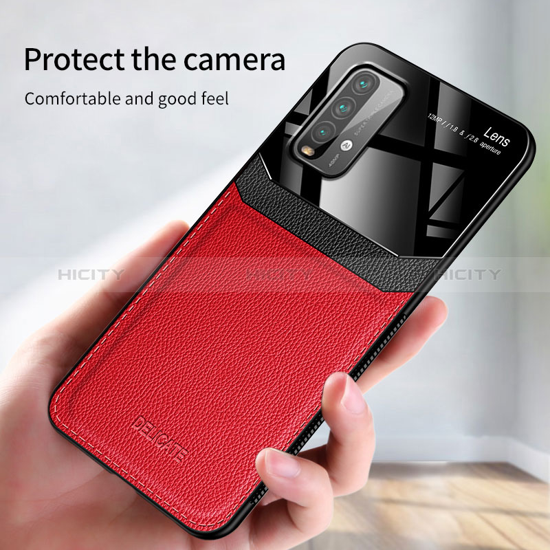 Custodia Silicone Morbida In Pelle Cover FL1 per Xiaomi Redmi 9T 4G