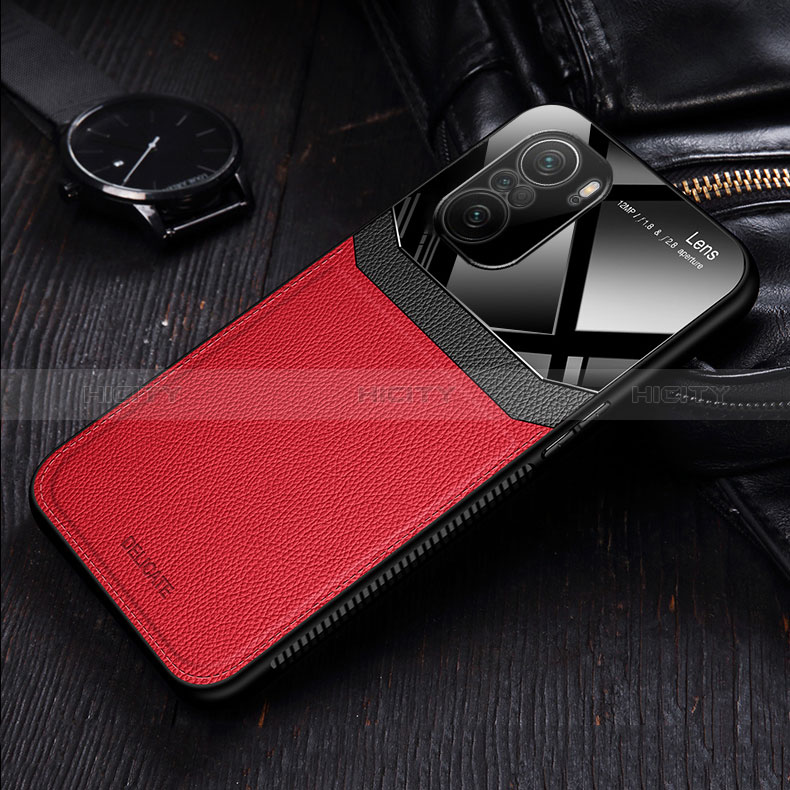 Custodia Silicone Morbida In Pelle Cover FL1 per Xiaomi Redmi Note 10 4G