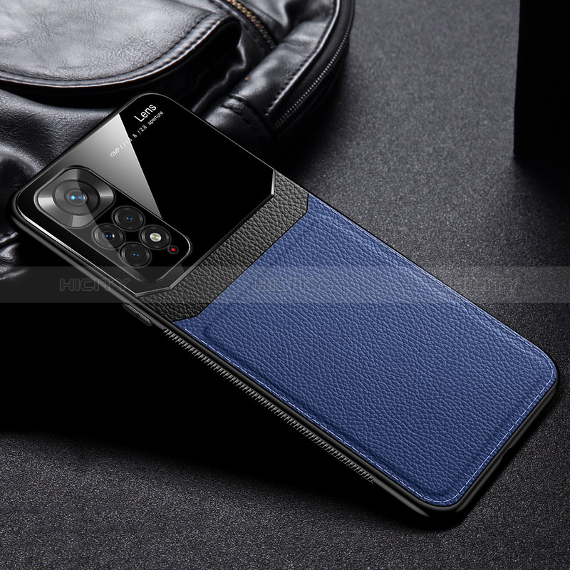 Custodia Silicone Morbida In Pelle Cover FL1 per Xiaomi Redmi Note 12 Pro 4G