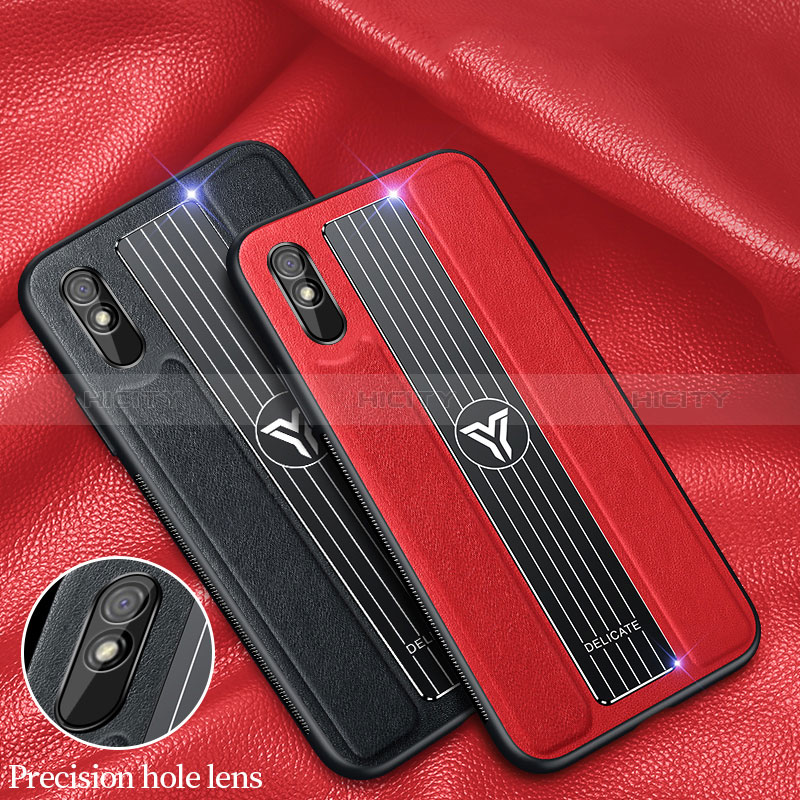 Custodia Silicone Morbida In Pelle Cover FL2 per Xiaomi Redmi 9i