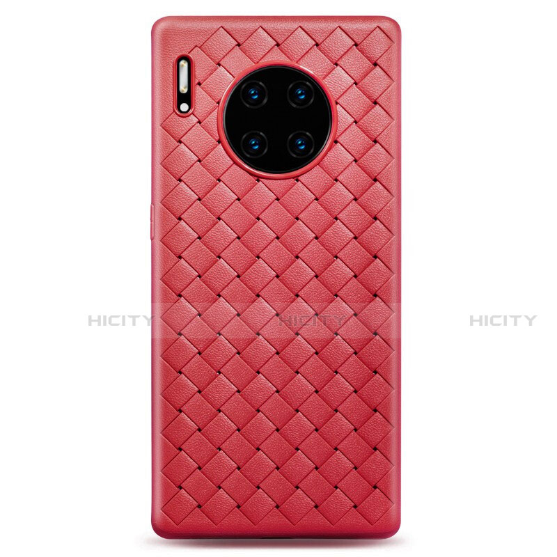 Custodia Silicone Morbida In Pelle Cover H01 per Huawei Mate 30