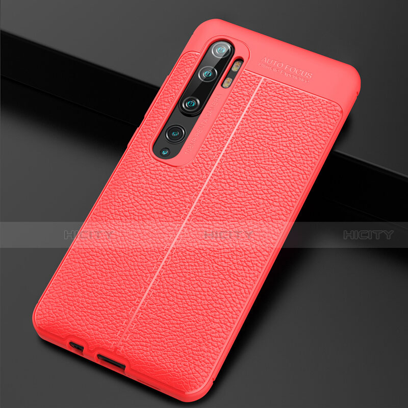 Custodia Silicone Morbida In Pelle Cover H01 per Xiaomi Mi Note 10 Pro