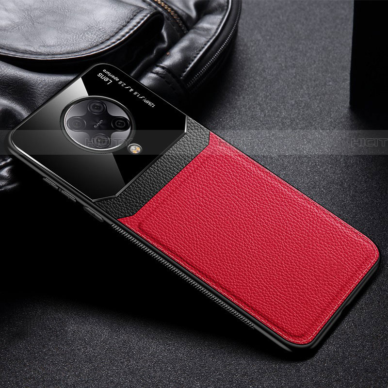 Custodia Silicone Morbida In Pelle Cover H01 per Xiaomi Redmi K30 Pro 5G